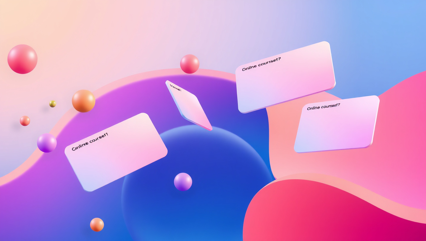 Variedad de cursos online disponibles